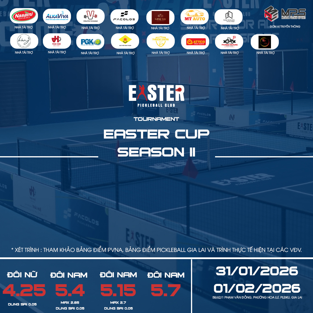 Easter Pickleball Club - Season II 