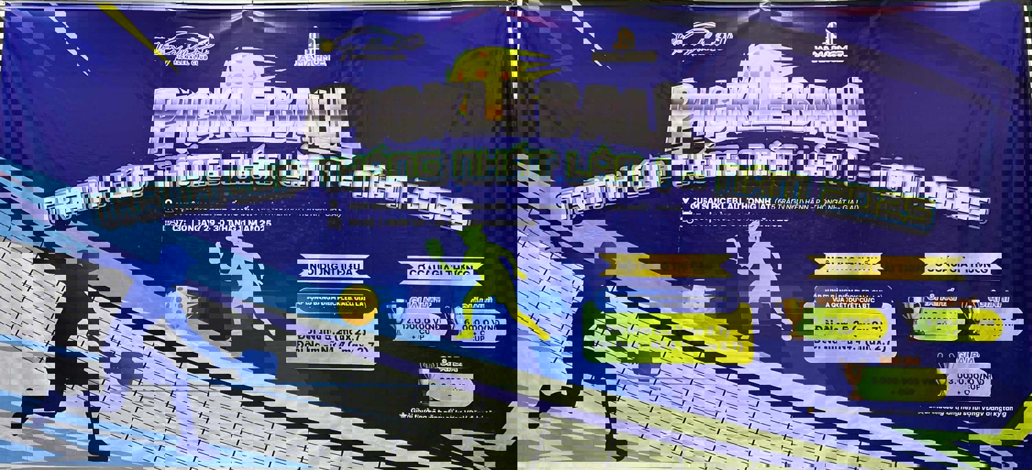 Giải pickleball cúp Thống Nhất lần 1 - năm 2025